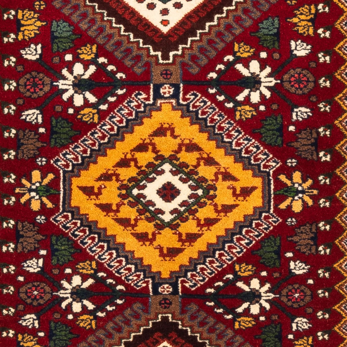 Biegacz Perski dywan - Nomadyczny - 197 x 83 cm - czerwony