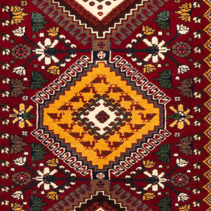 Biegacz Perski dywan - Nomadyczny - 197 x 83 cm - czerwony