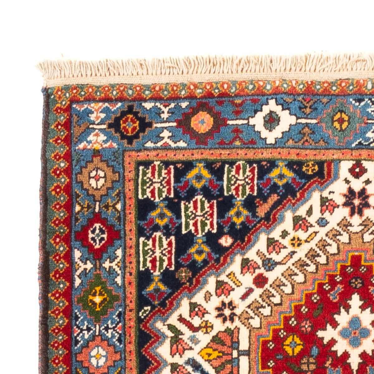 Biegacz Perski dywan - Nomadyczny - 188 x 82 cm - kremowy