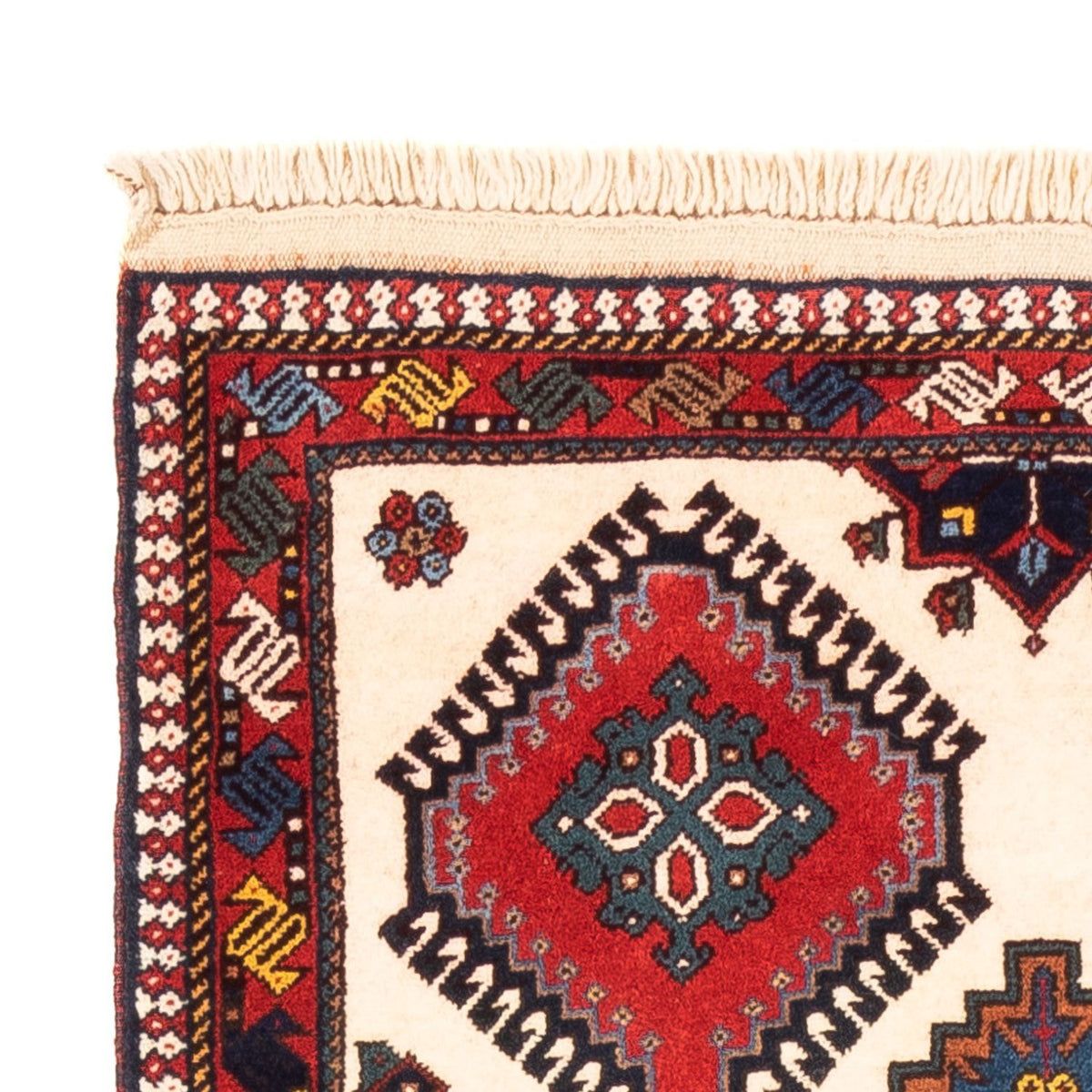 Biegacz Perski dywan - Nomadyczny - 184 x 80 cm - kremowy