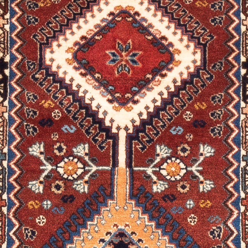 Biegacz Perski dywan - Nomadyczny - 194 x 60 cm - czerwony