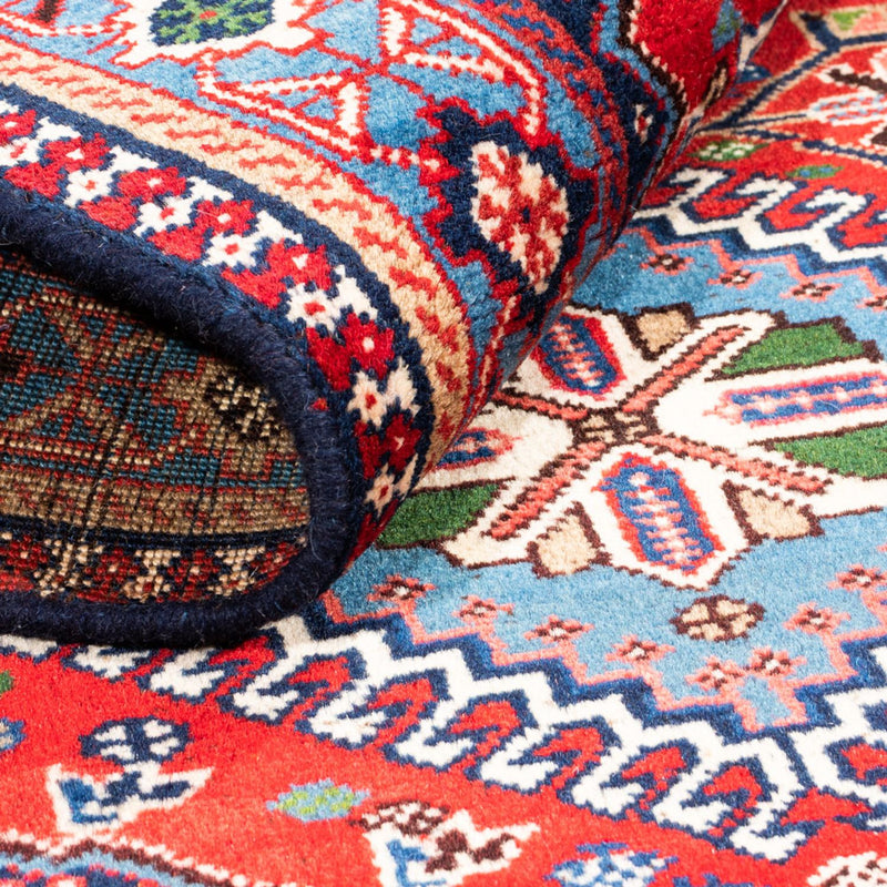 Perski dywan - Nomadyczny - 115 x 82 cm - czerwony