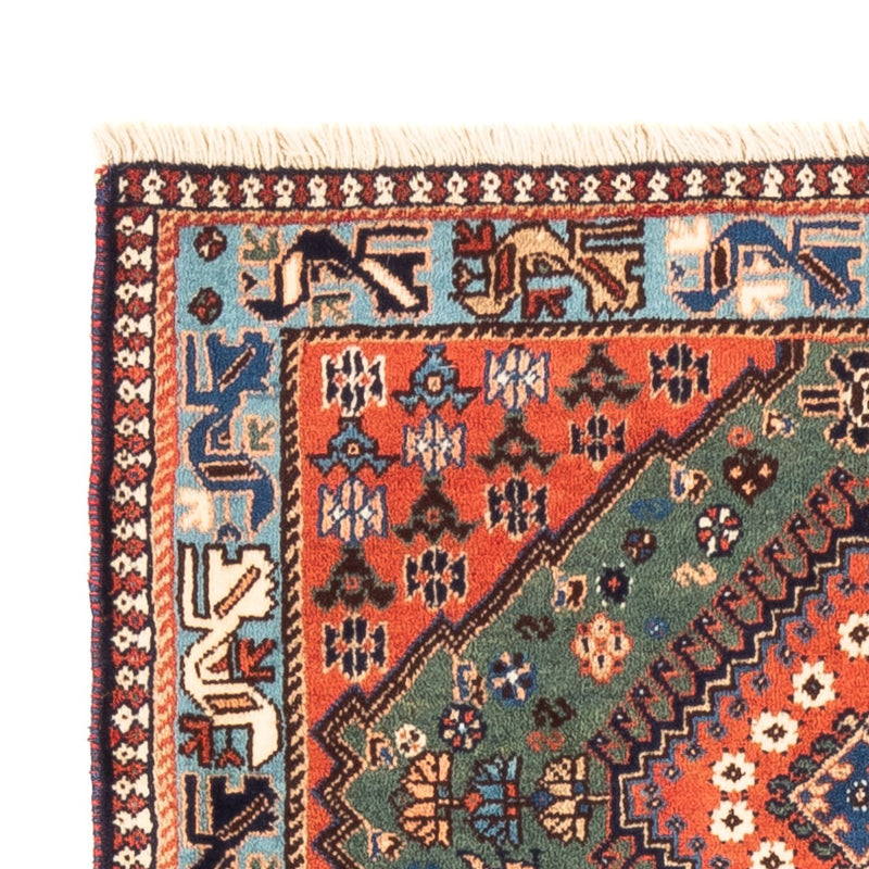 Perski dywan - Nomadyczny - 130 x 80 cm - zielona