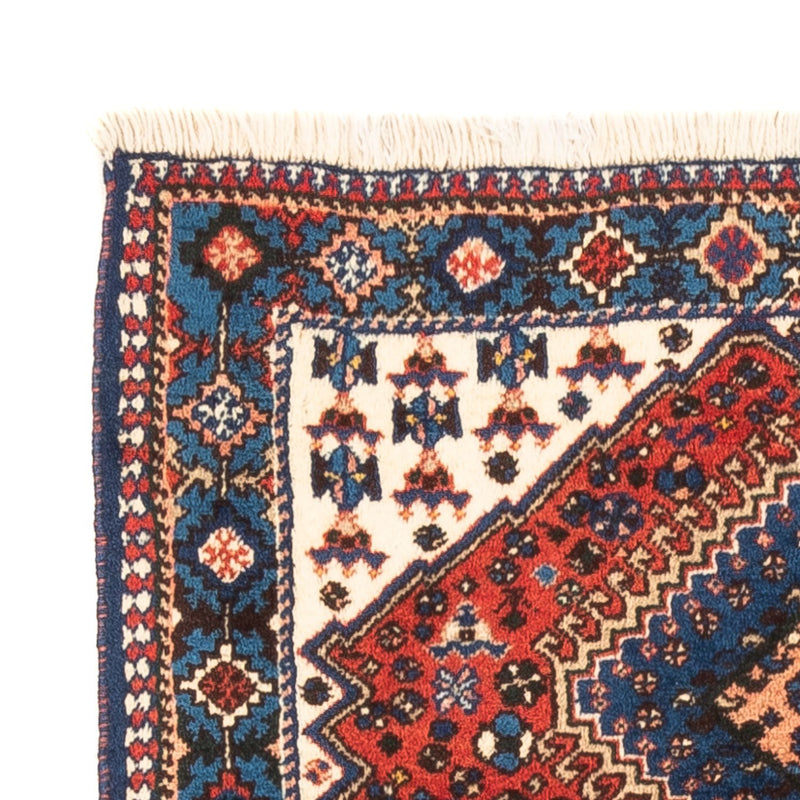 Perski dywan - Nomadyczny - 123 x 81 cm - czerwony