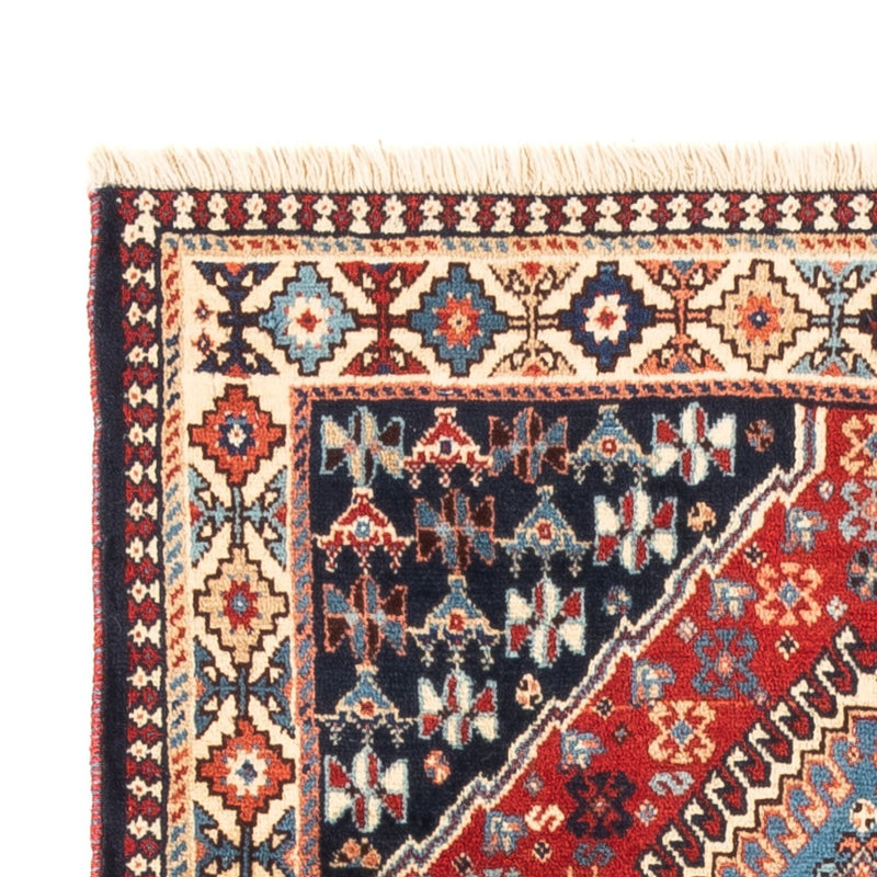 Perski dywan - Nomadyczny - 128 x 82 cm - czerwony