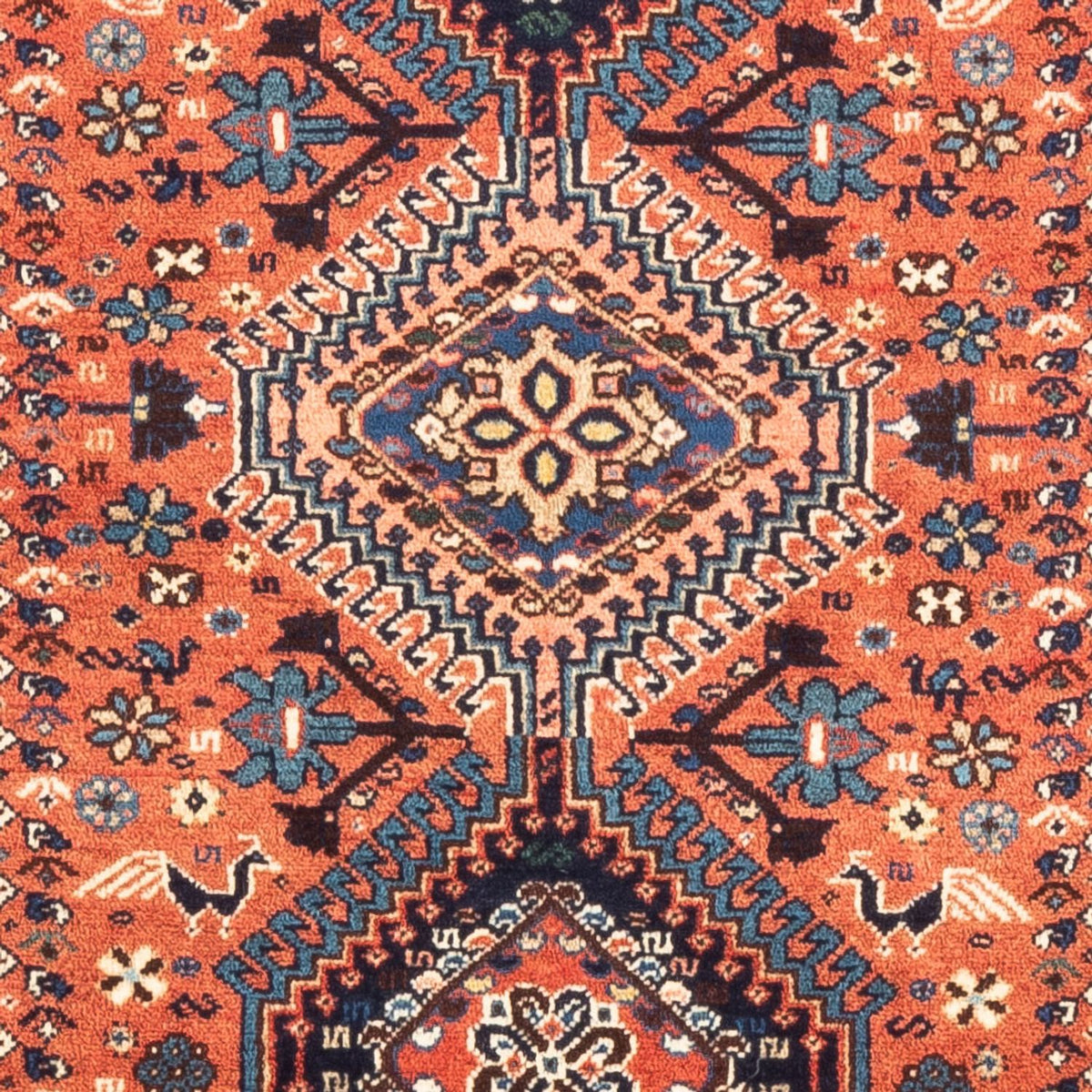 Perski dywan - Nomadyczny - 125 x 81 cm - czerwony