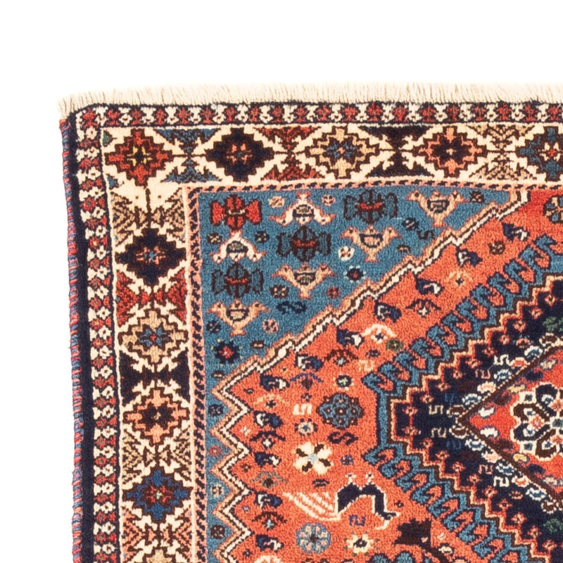 Perski dywan - Nomadyczny - 125 x 81 cm - czerwony