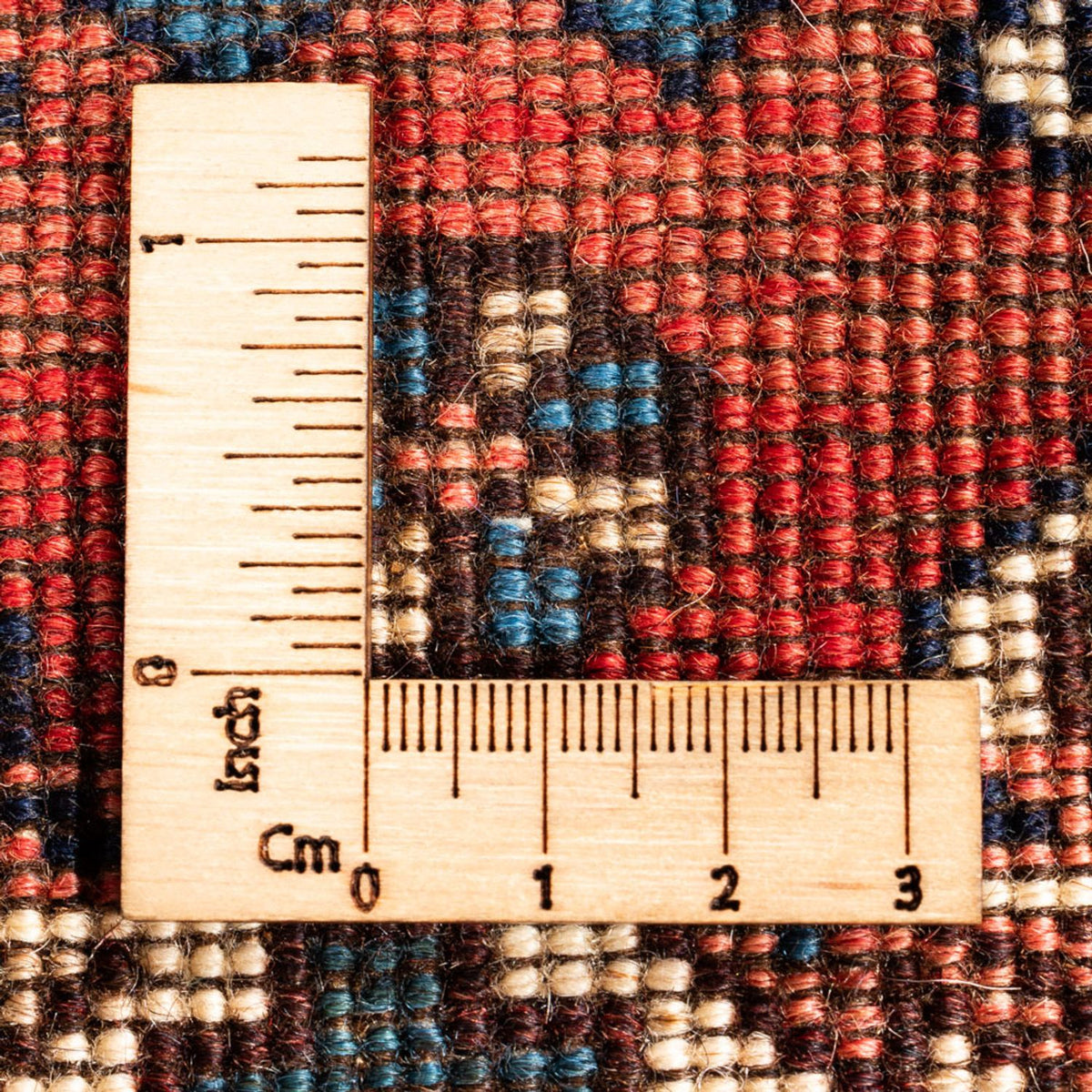 Perski dywan - Nomadyczny - 125 x 81 cm - czerwony