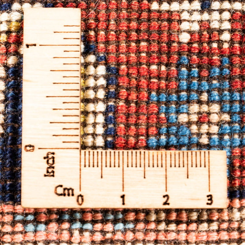 Perski dywan - Nomadyczny - 131 x 86 cm - czerwony