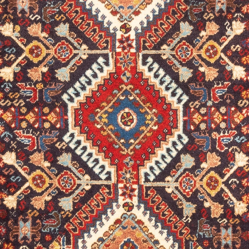 Perski dywan - Nomadyczny - 130 x 80 cm - ciemnoniebieski