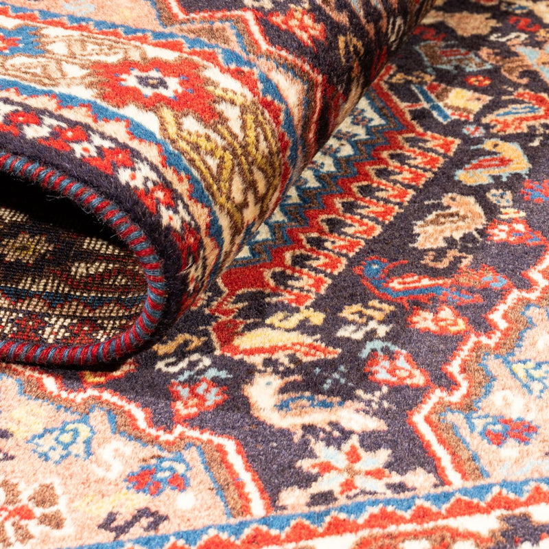 Perski dywan - Nomadyczny - 130 x 80 cm - ciemnoniebieski