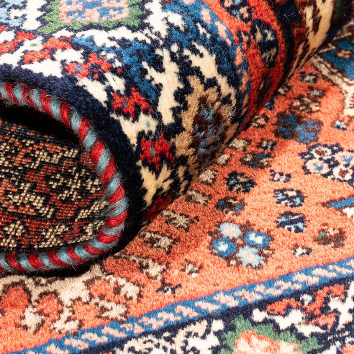 Perski dywan - Nomadyczny - 118 x 81 cm - czerwony