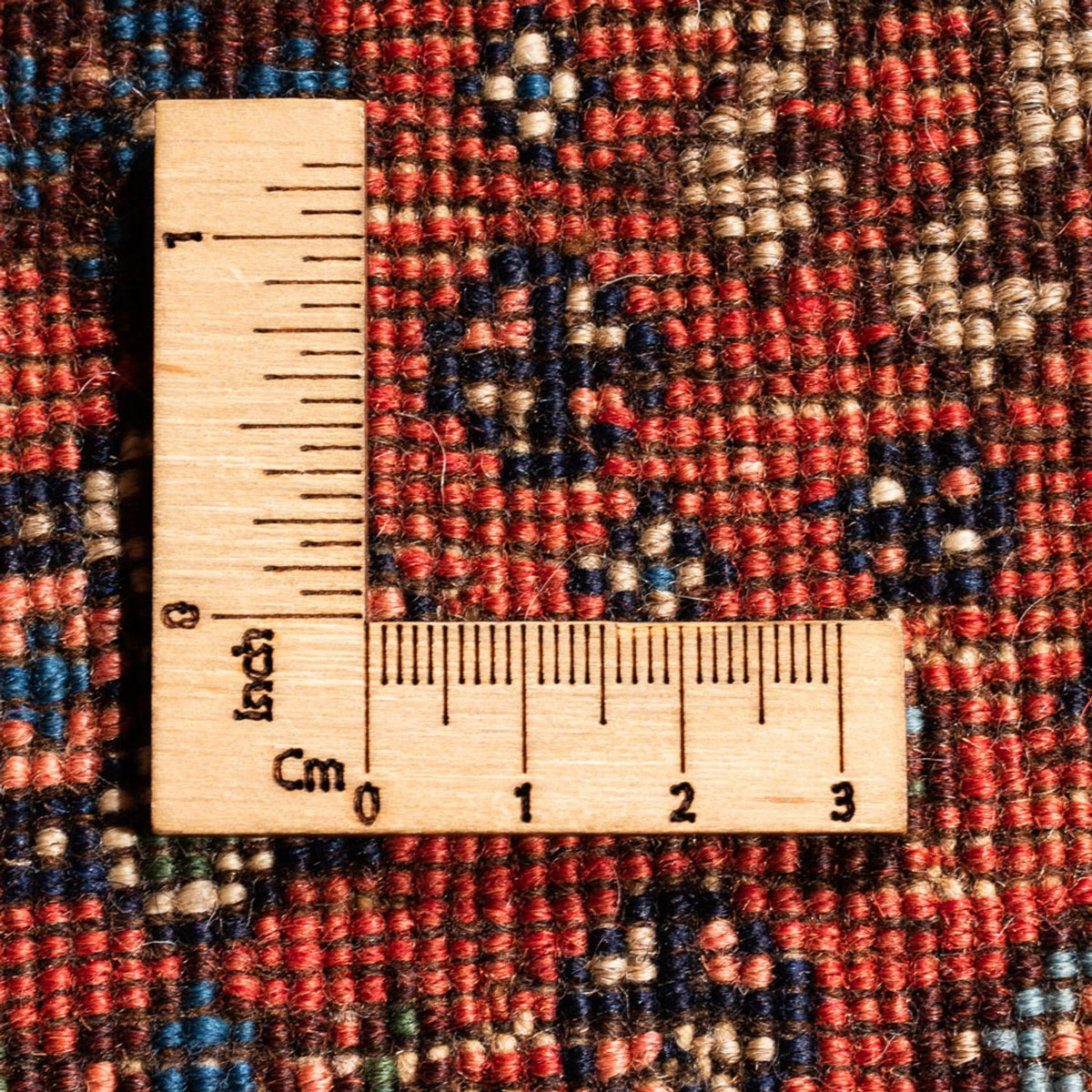 Perski dywan - Nomadyczny - 118 x 81 cm - czerwony