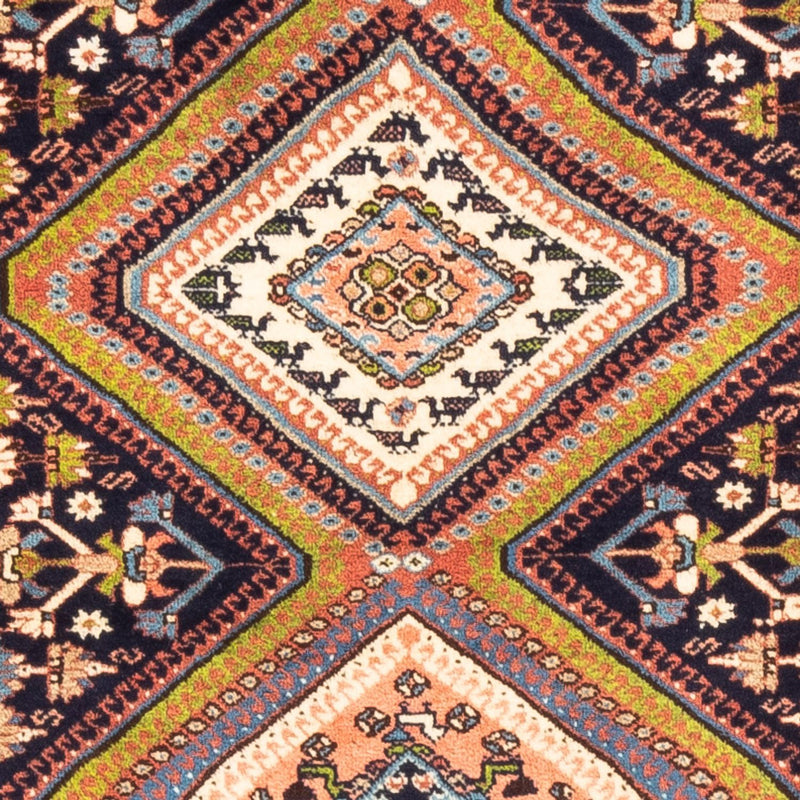 Biegacz Perski dywan - Nomadyczny - 198 x 80 cm - ciemnoniebieski