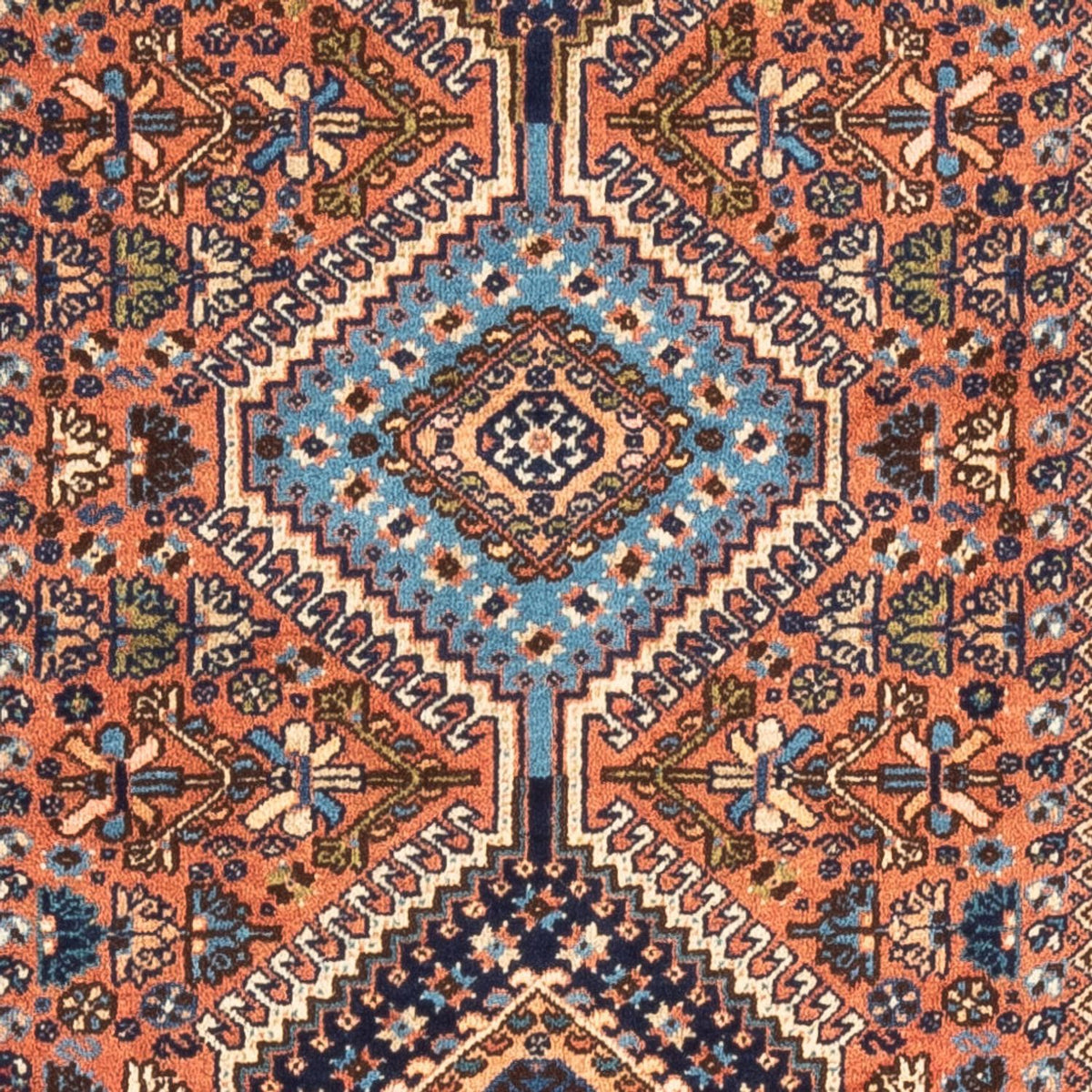 Biegacz Perski dywan - Nomadyczny - 197 x 80 cm - czerwony