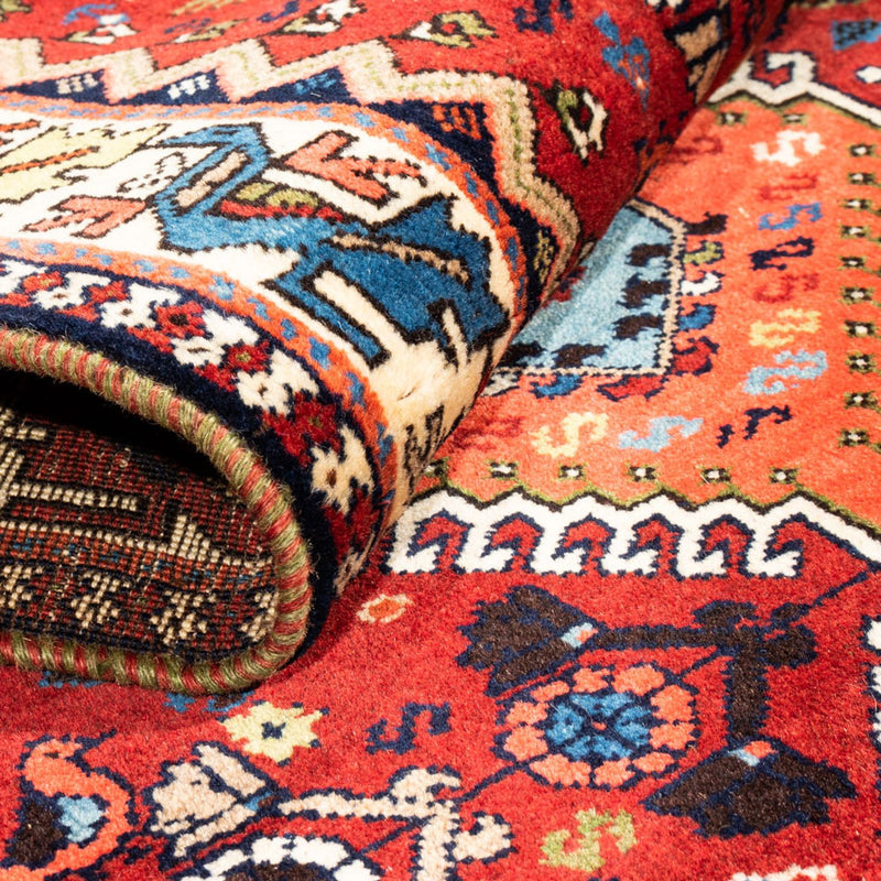 Biegacz Perski dywan - Nomadyczny - 196 x 80 cm - czerwony