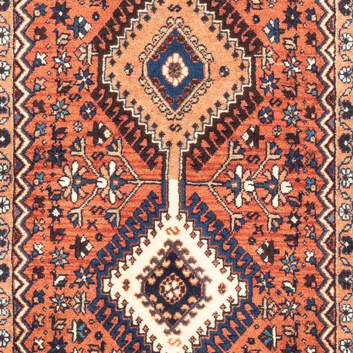 Biegacz Perski dywan - Nomadyczny - 190 x 80 cm - czerwony