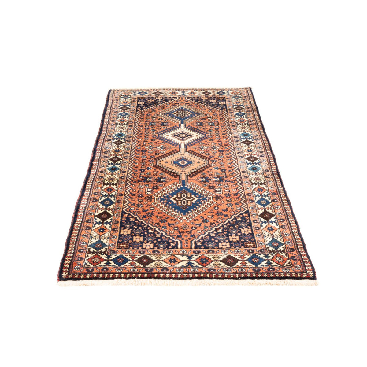 Biegacz Perski dywan - Nomadyczny - 190 x 80 cm - czerwony