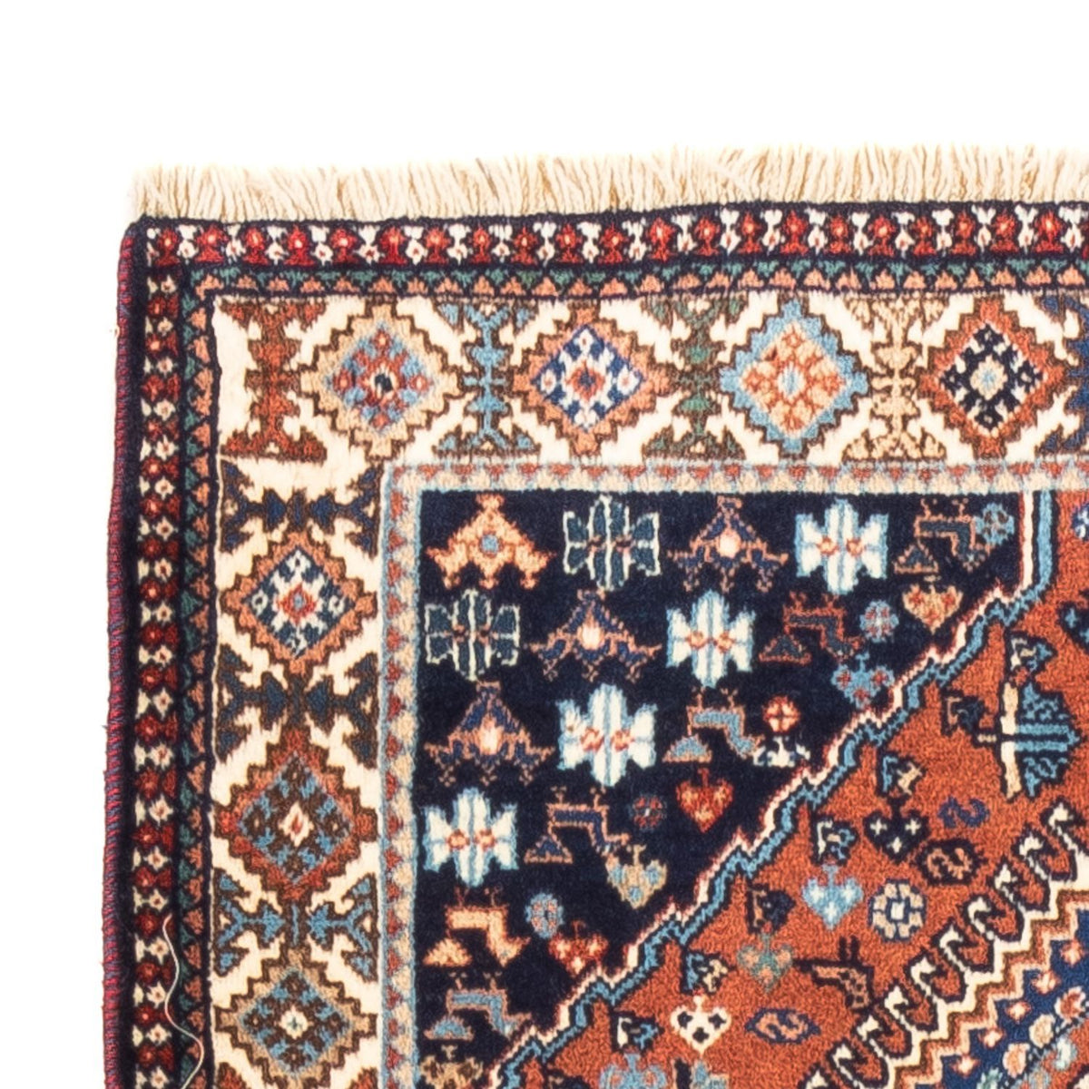 Biegacz Perski dywan - Nomadyczny - 205 x 83 cm - czerwony