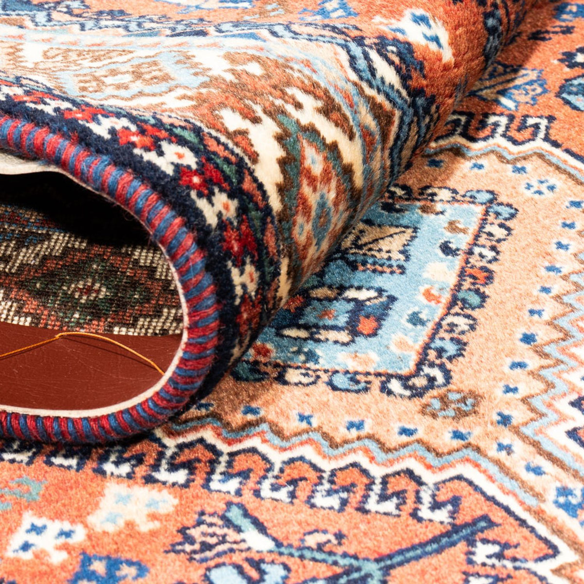 Biegacz Perski dywan - Nomadyczny - 205 x 83 cm - czerwony