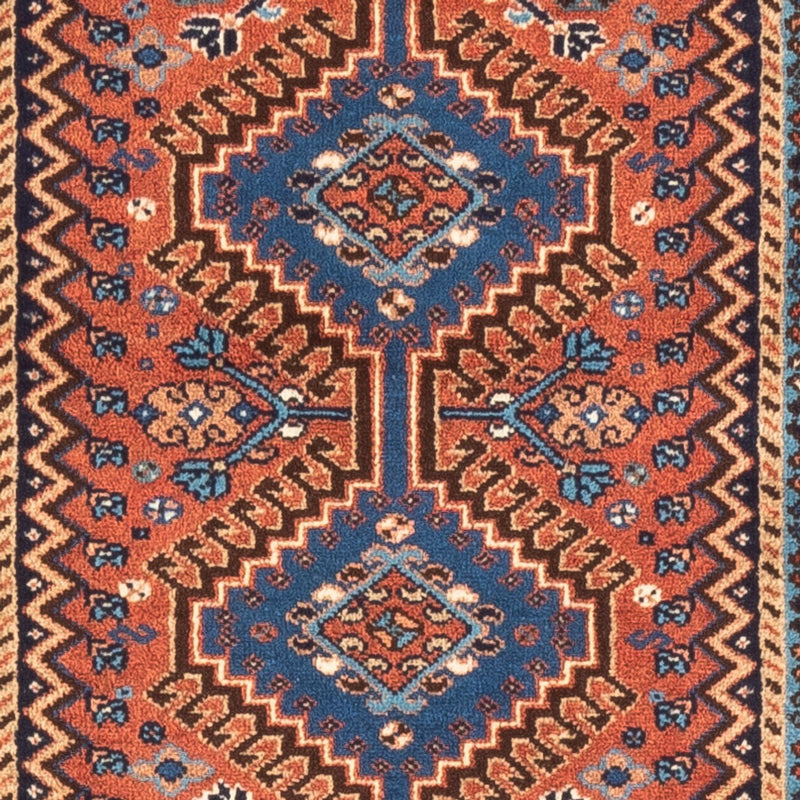 Biegacz Perski dywan - Nomadyczny - 195 x 60 cm - czerwony