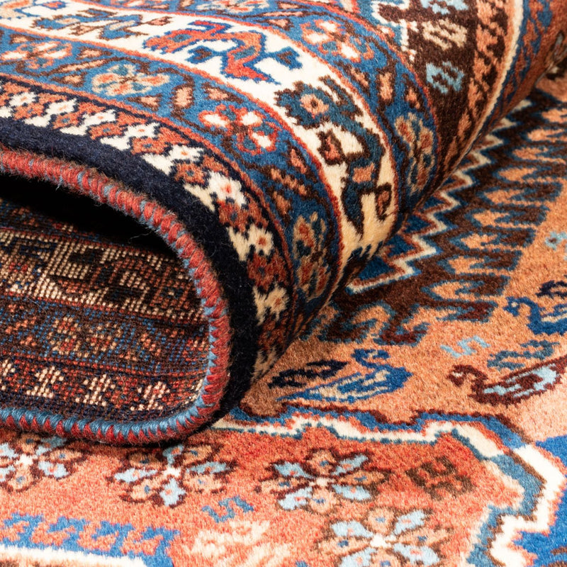 Biegacz Perski dywan - Nomadyczny - 194 x 85 cm - czerwony