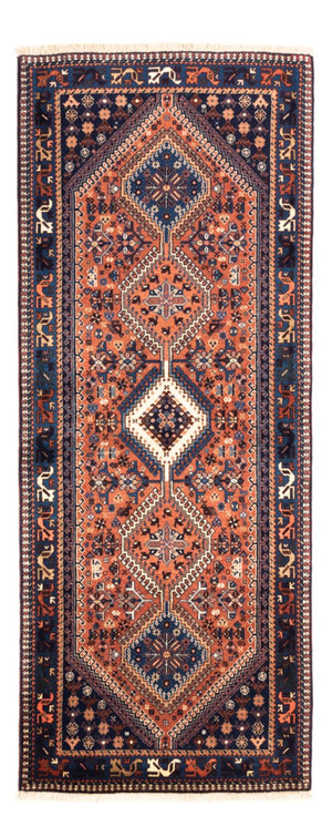 Biegacz Perski dywan - Nomadyczny - 200 x 80 cm - czerwony