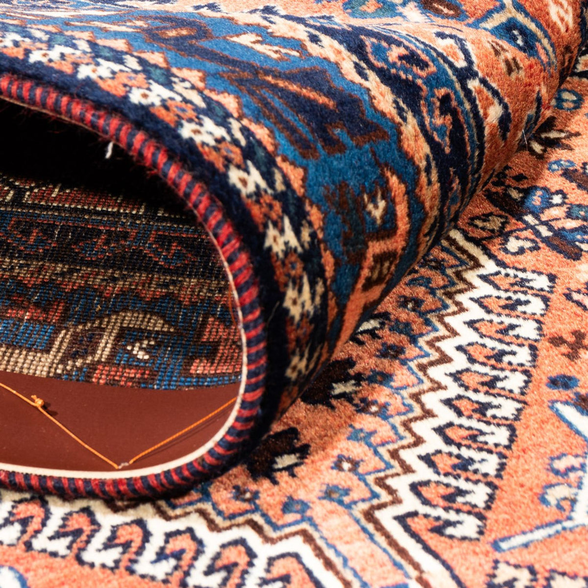 Biegacz Perski dywan - Nomadyczny - 200 x 80 cm - czerwony