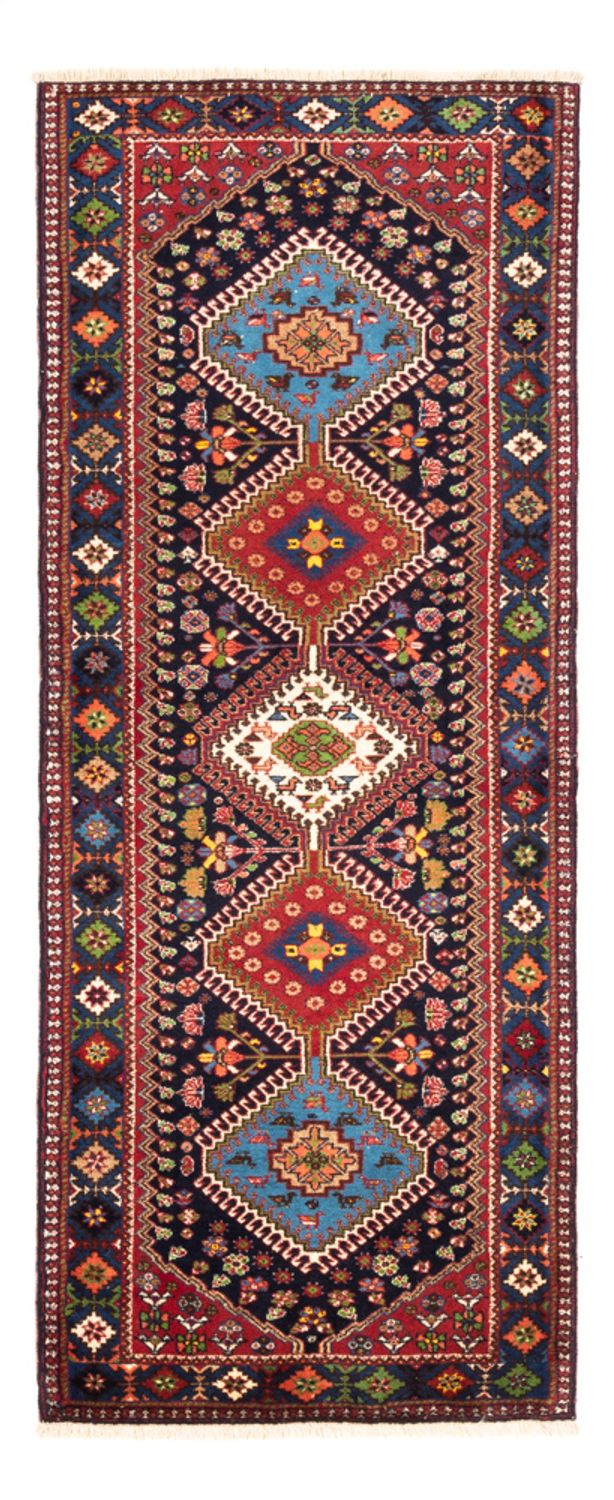 Biegacz Perski dywan - Nomadyczny - 190 x 80 cm - ciemnoniebieski