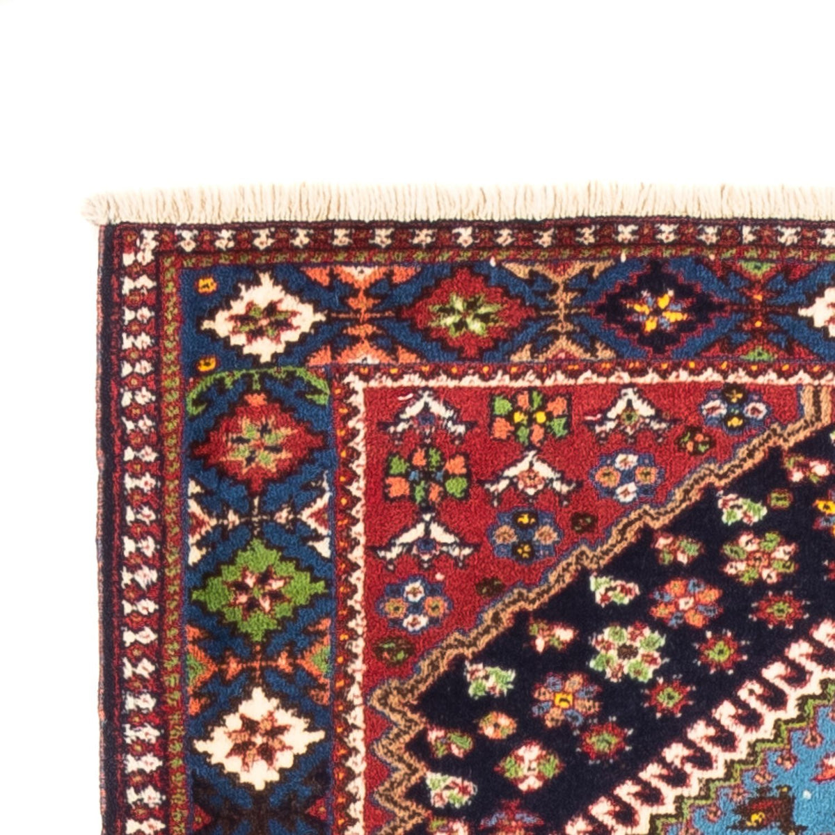 Biegacz Perski dywan - Nomadyczny - 190 x 80 cm - ciemnoniebieski