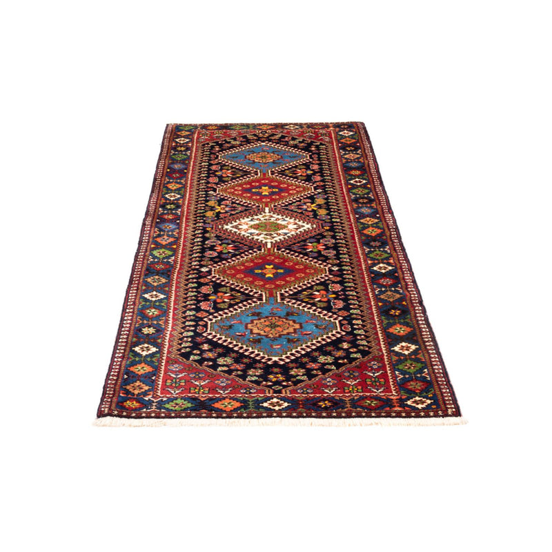 Biegacz Perski dywan - Nomadyczny - 190 x 80 cm - ciemnoniebieski