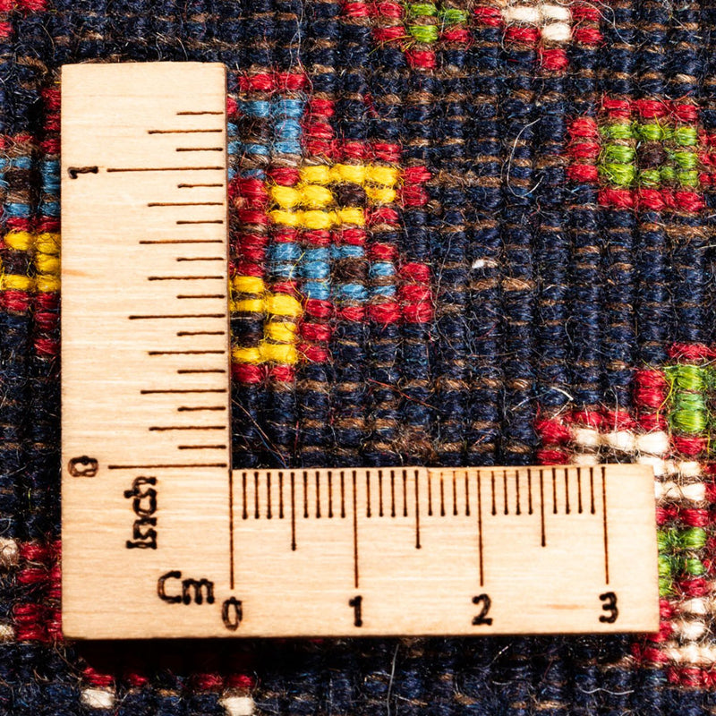 Biegacz Perski dywan - Nomadyczny - 190 x 80 cm - ciemnoniebieski