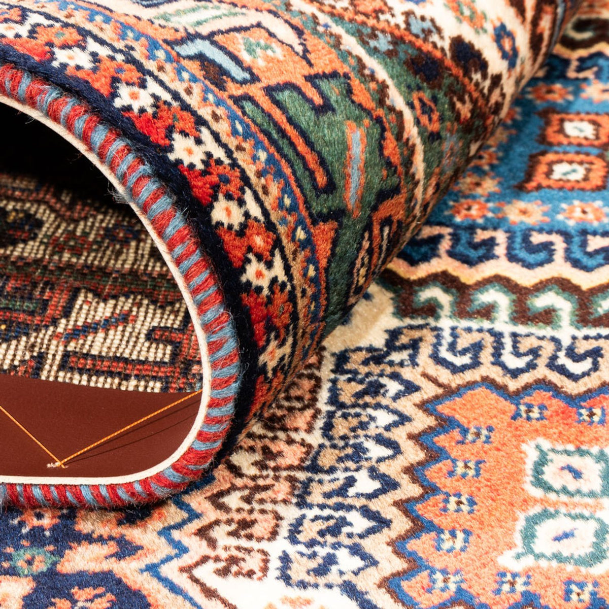 Biegacz Perski dywan - Nomadyczny - 198 x 80 cm - beżowy