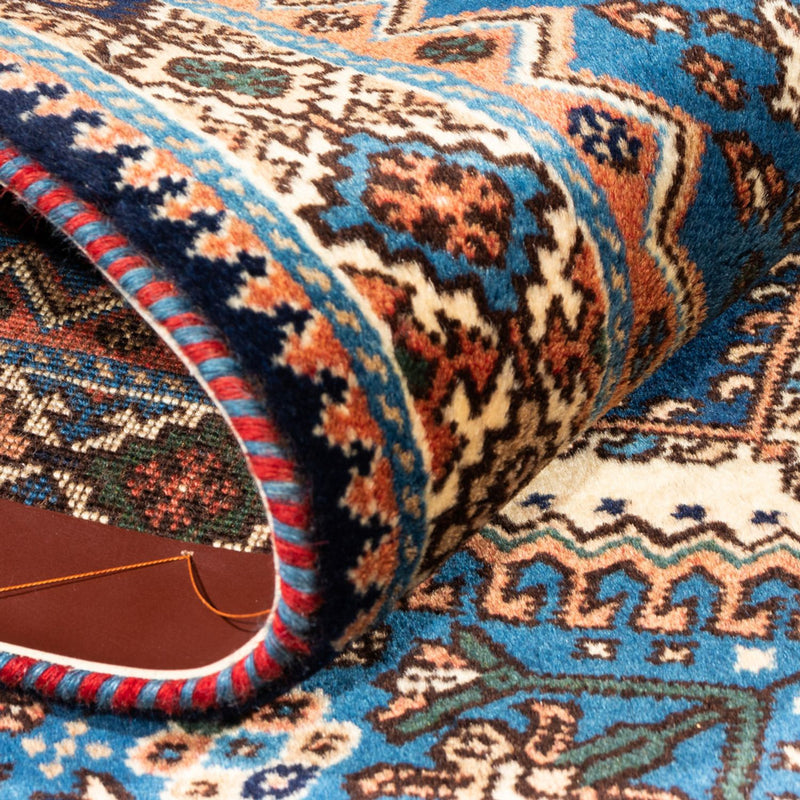 Biegacz Perski dywan - Nomadyczny - 200 x 84 cm - niebieski