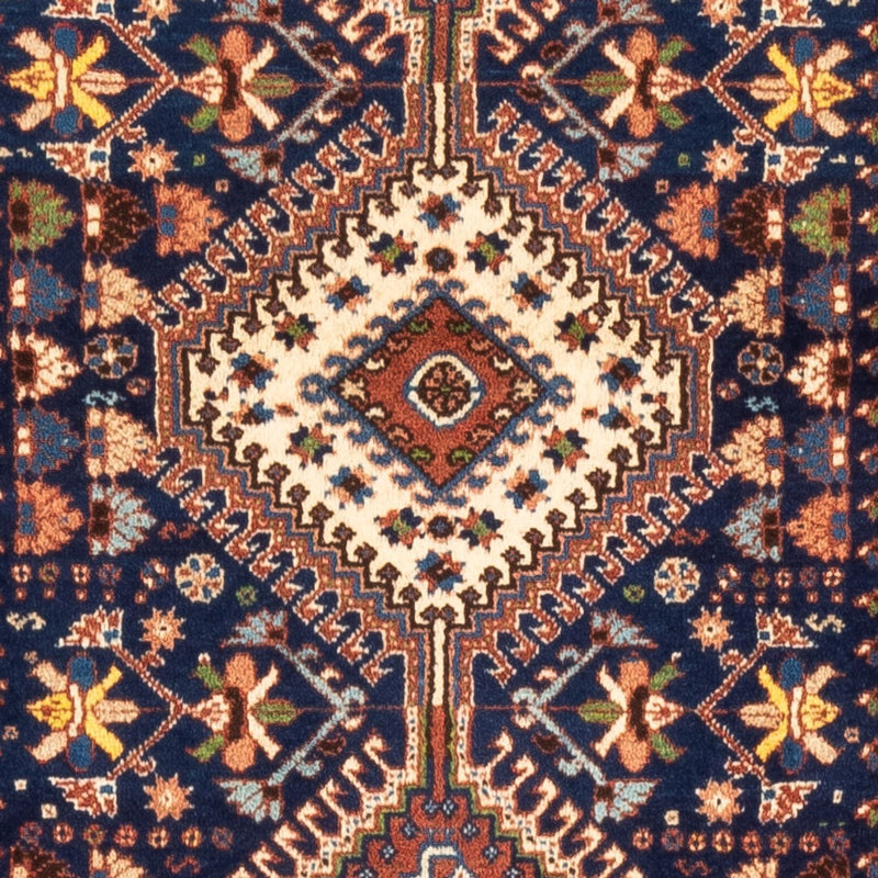 Biegacz Perski dywan - Nomadyczny - 204 x 80 cm - ciemnoniebieski