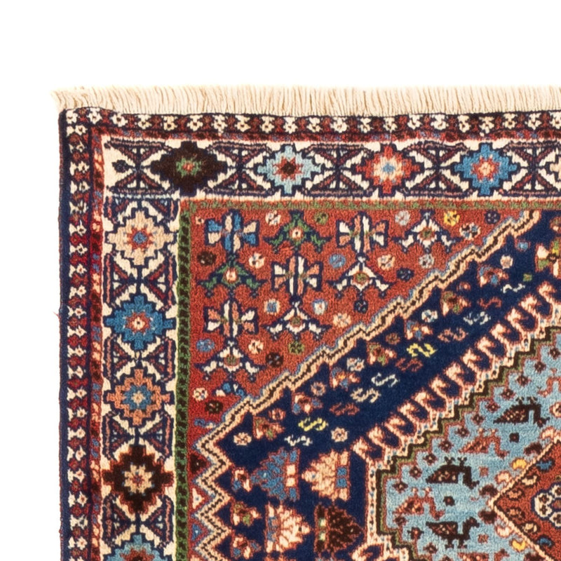 Biegacz Perski dywan - Nomadyczny - 204 x 80 cm - ciemnoniebieski