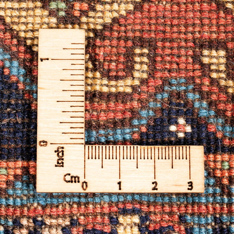 Perski dywan - Nomadyczny - 132 x 87 cm - żółty