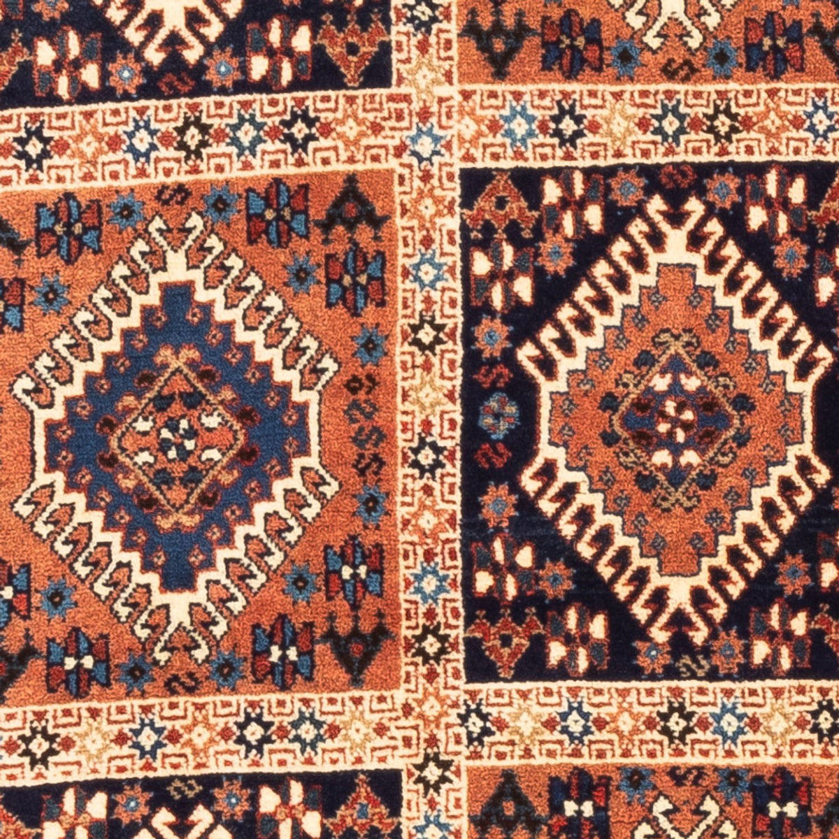 Perski dywan - Nomadyczny - 128 x 80 cm - wielokolorowy