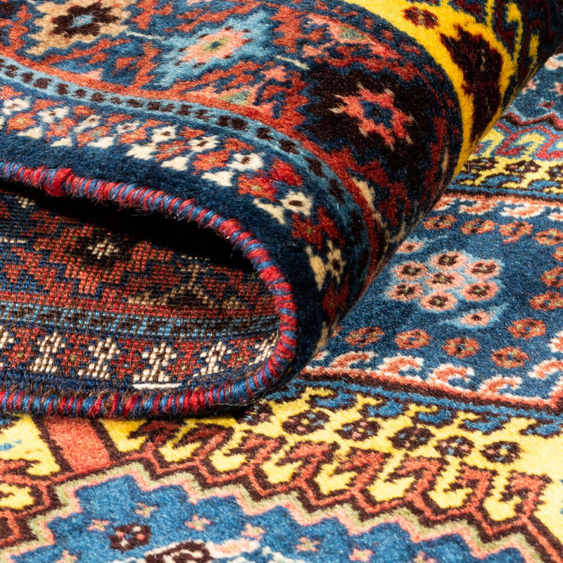 Perski dywan - Nomadyczny - 128 x 78 cm - żółty