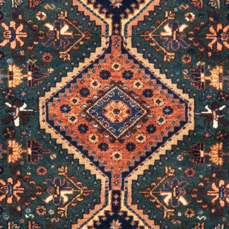 Perski dywan - Nomadyczny - 127 x 85 cm - ciemnoniebieski