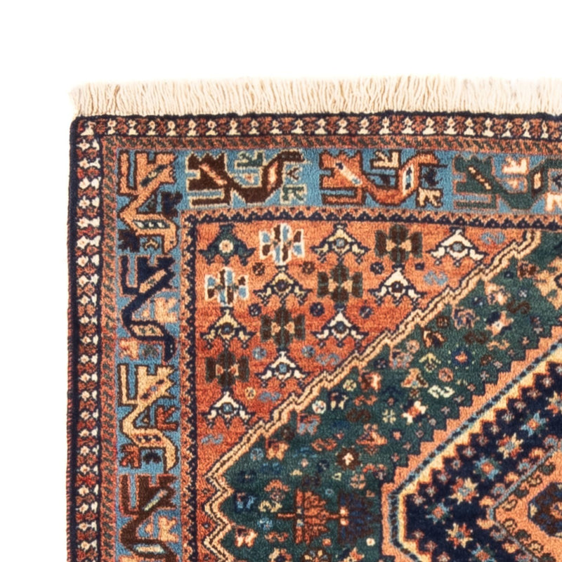 Perski dywan - Nomadyczny - 127 x 85 cm - ciemnoniebieski