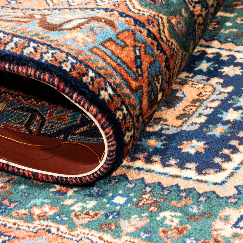 Perski dywan - Nomadyczny - 127 x 85 cm - ciemnoniebieski