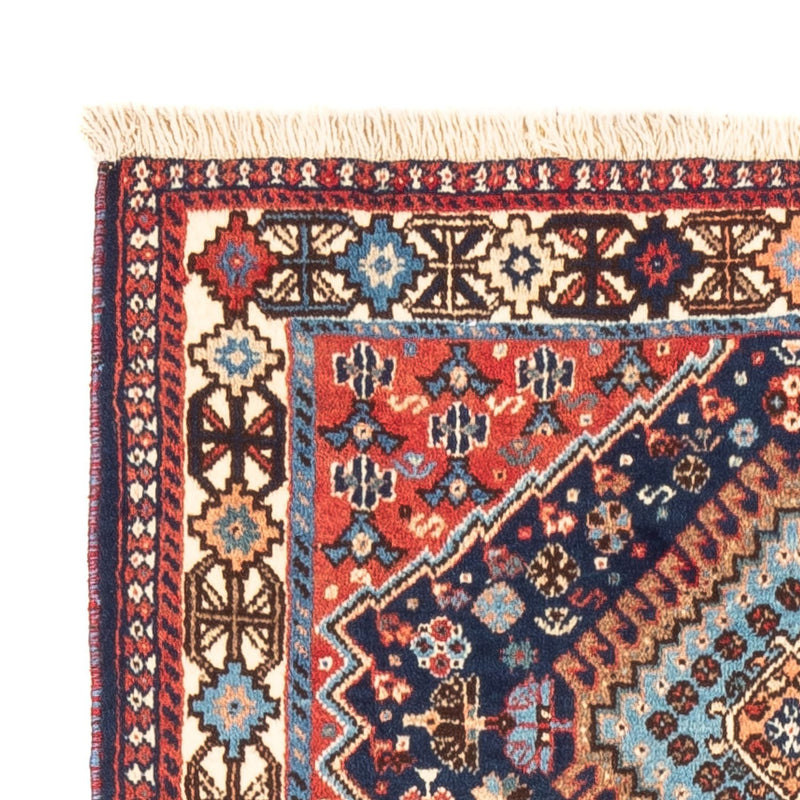 Perski dywan - Nomadyczny - 124 x 78 cm - ciemnoniebieski