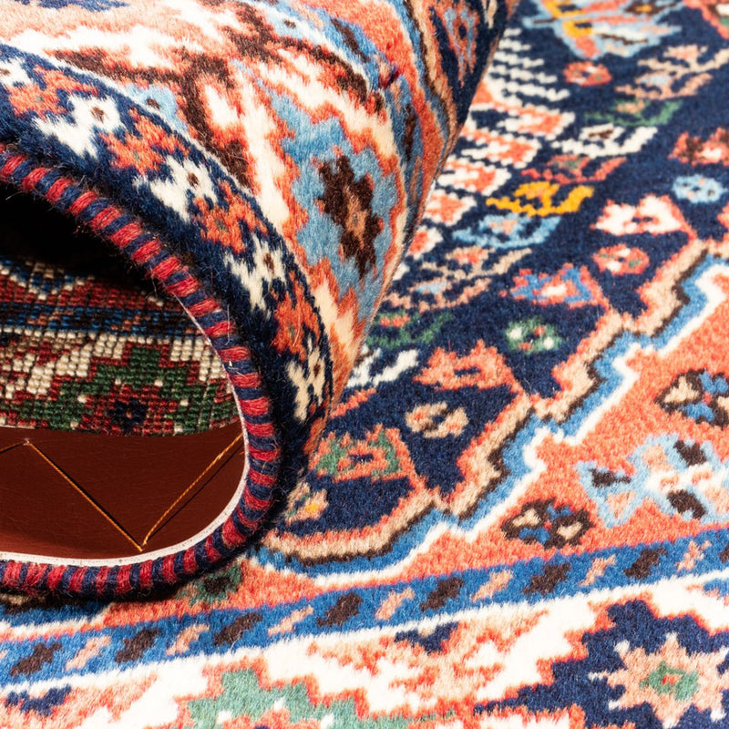 Perski dywan - Nomadyczny - 125 x 80 cm - ciemnoniebieski