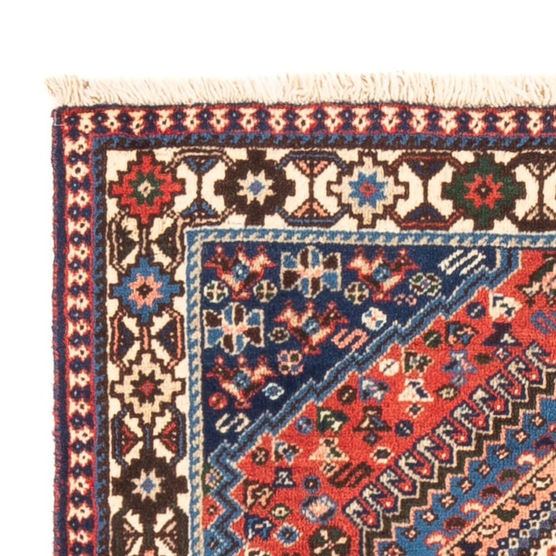 Perski dywan - Nomadyczny - 128 x 75 cm - czerwony