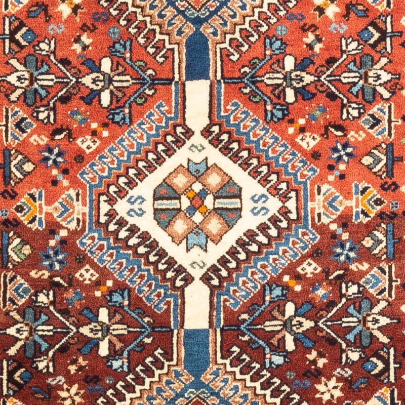 Perski dywan - Nomadyczny - 130 x 85 cm - czerwony