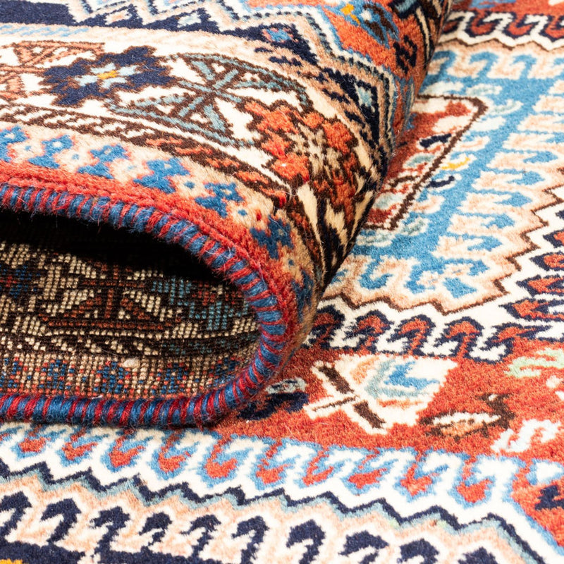 Perski dywan - Nomadyczny - 130 x 85 cm - czerwony