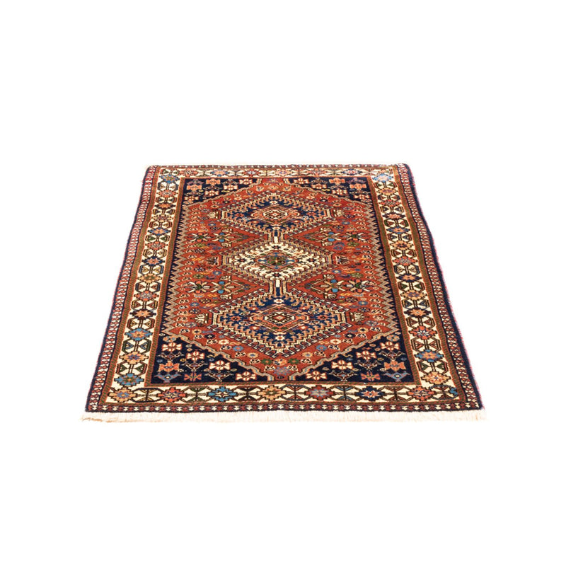 Perski dywan - Nomadyczny - 130 x 80 cm - czerwony