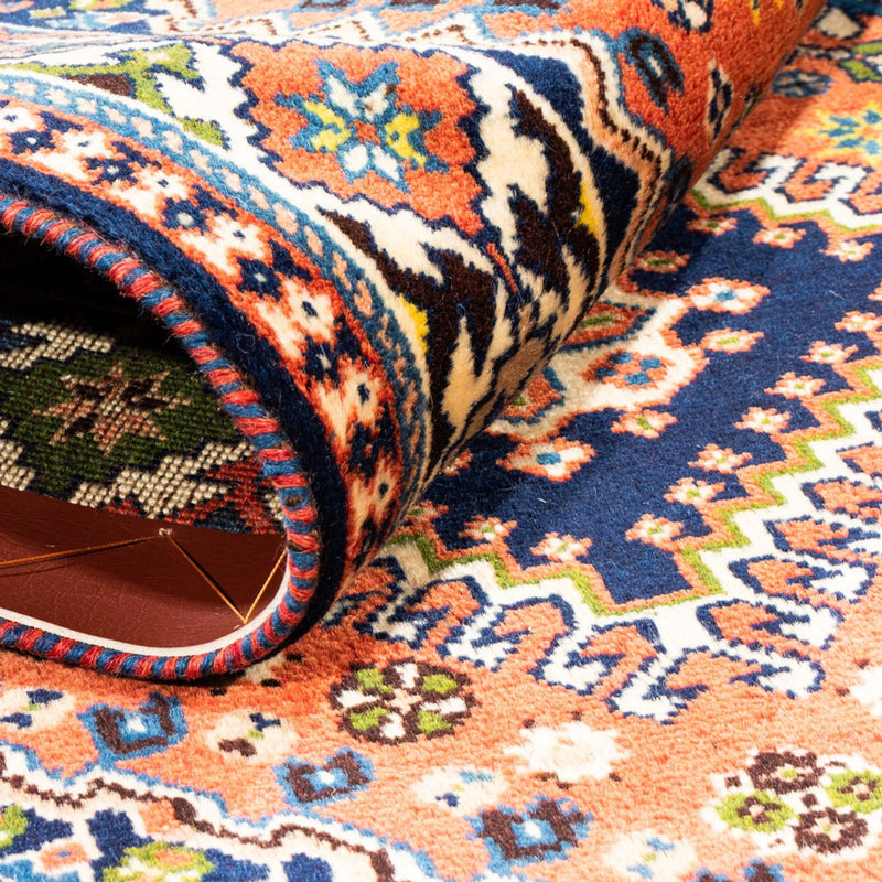 Perski dywan - Nomadyczny - 138 x 80 cm - czerwony