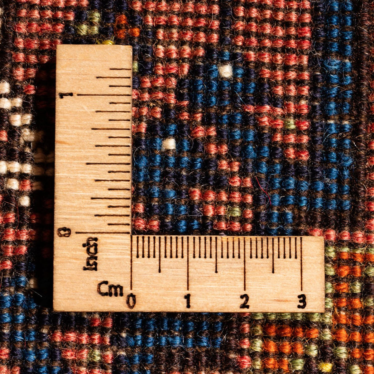 Perski dywan - Nomadyczny - 125 x 80 cm - czerwony